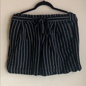 Black striped high wasted A New Day shorts!